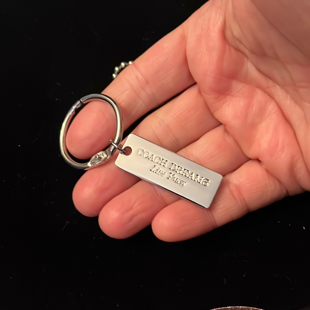 Coach Dreams Live Yours Fragrance Keychain Purse Tag - Picture 4 of 6